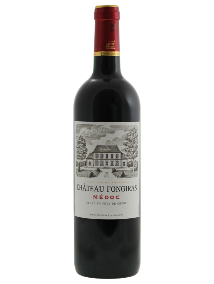 Château Fongiras Médoc Rood | 0.75 L | 2016 | Frankrijk