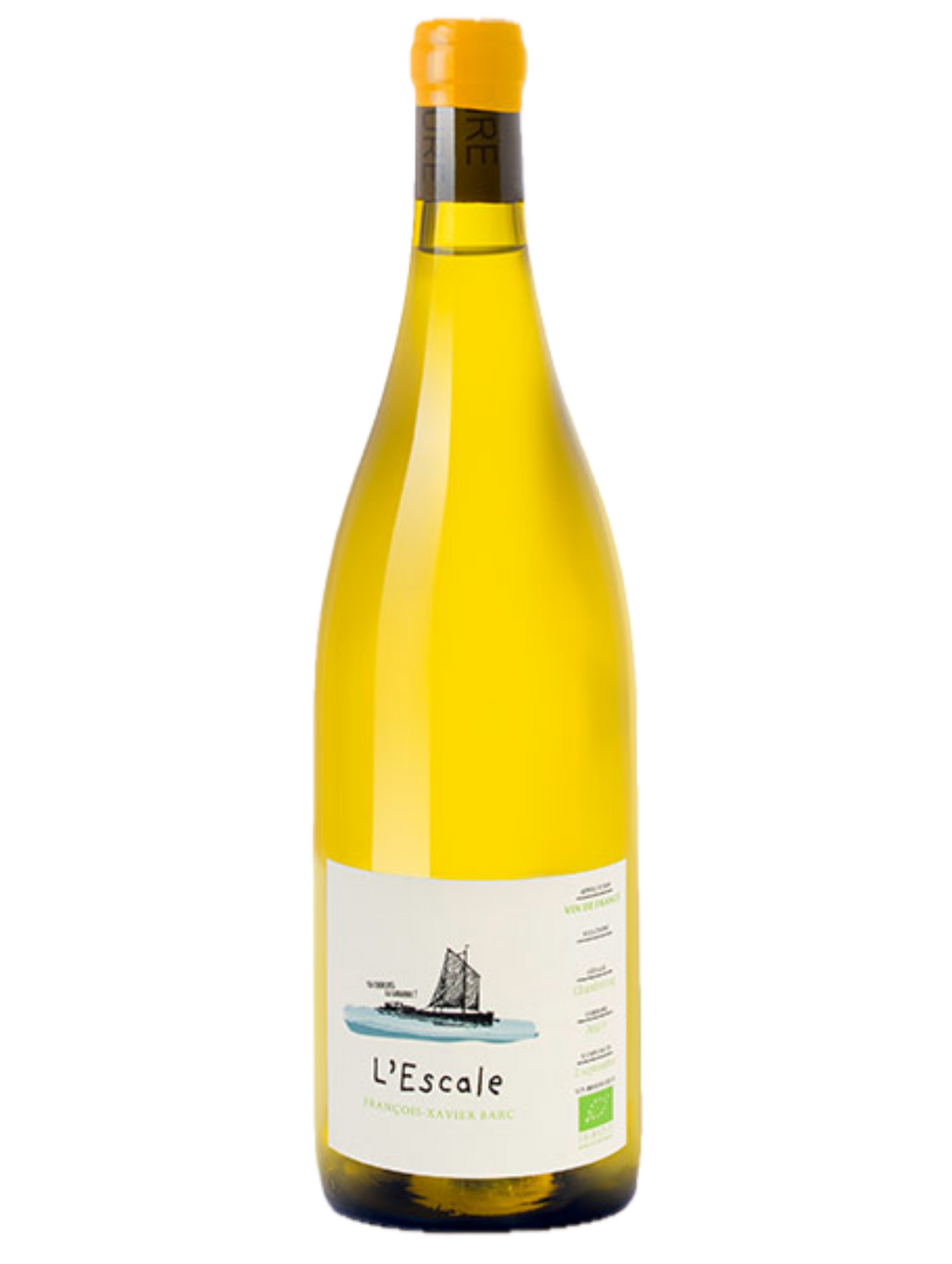 Complices de Loire | Chardonnay VDF "L' Escale" | 0,75L | 2024 | Frankrijk | Loire | Biologisch