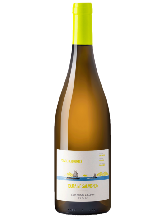 Complices de Loire | Touraine Sauvignon Blanc AOC "Pointe d'Agrumes" | 0,75L | 2024 | Frankrijk | Loire