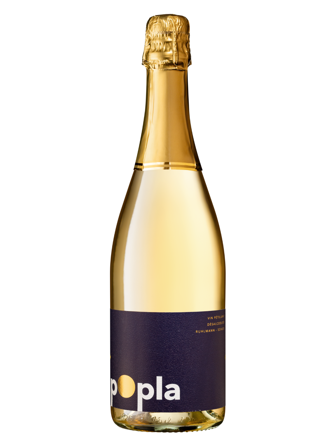 Ruhlmann Schutz Popla Alcoholvrij | Frankrijk | Elzas | Gewurztraminer| wit mousserend | 0,75 L | 2023 | Biologisch