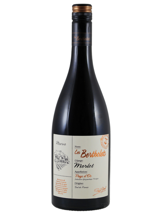 Les Bertholets Réserve Merlot Rood | Frankrijk | 0.75 L | 2023