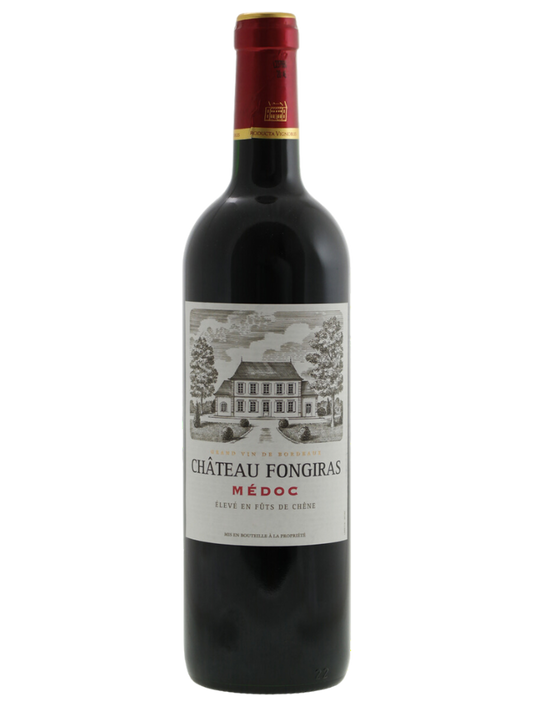 Château Fongiras Médoc Rood | 0.75 L | 2016 | Frankrijk