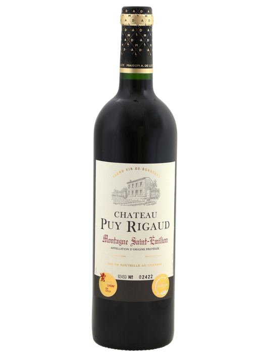 Château Puy Rigaud | Montagne Saint-Émilion | Rood | 0.75 L | Frankrijk | 2021