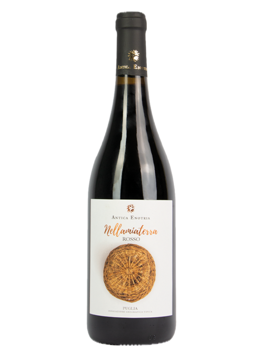 Antica Enotria | Rosso Puglia IGT Nellamiaterra | 0,75L | 2023 | Italië | Puglia| Biologisch